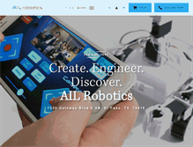 Tablet Screenshot of ailrobotics.com